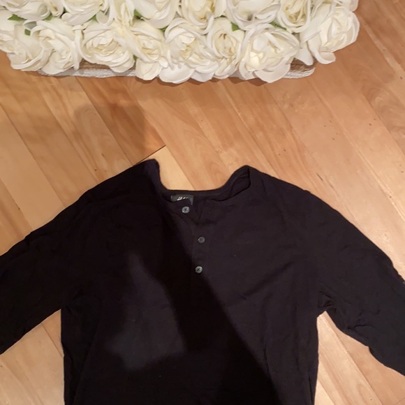 H&M Henley long-sleeve WORN ONCE - Picture 2 of 4